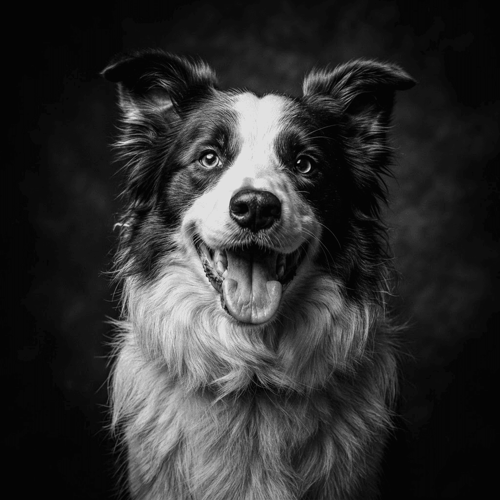 A happy, well-adjusted dog